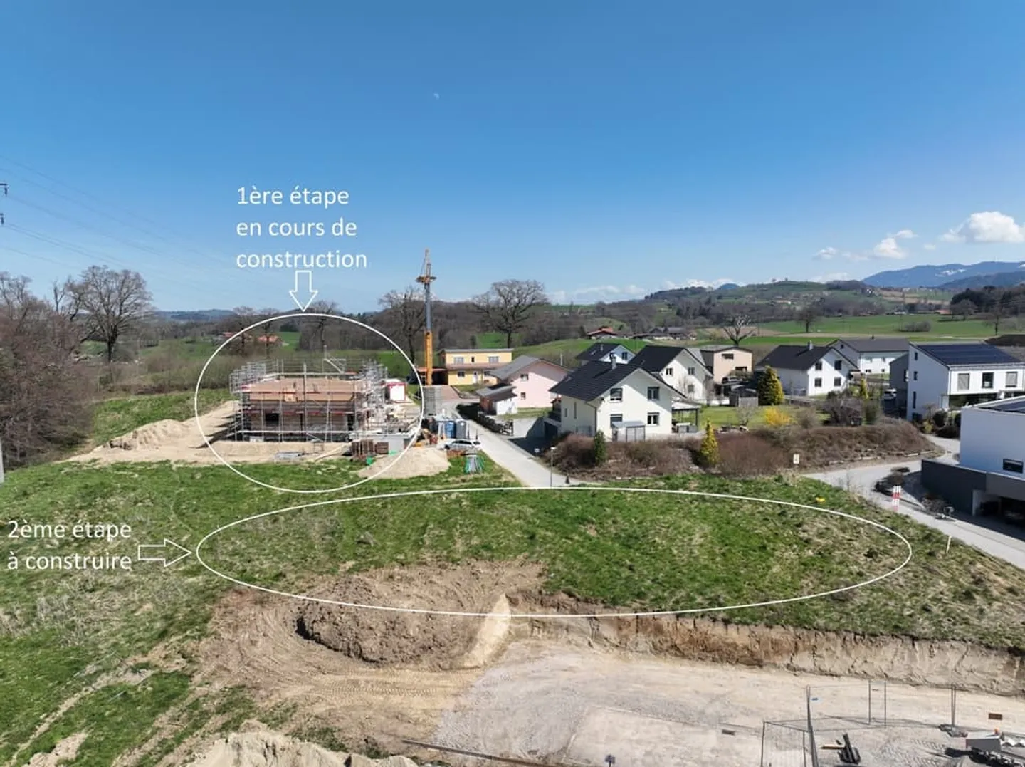 7 villas contiguës (3 déjà réservées) sur plan à 3 minutes de Marly - Photo 1 sur 11