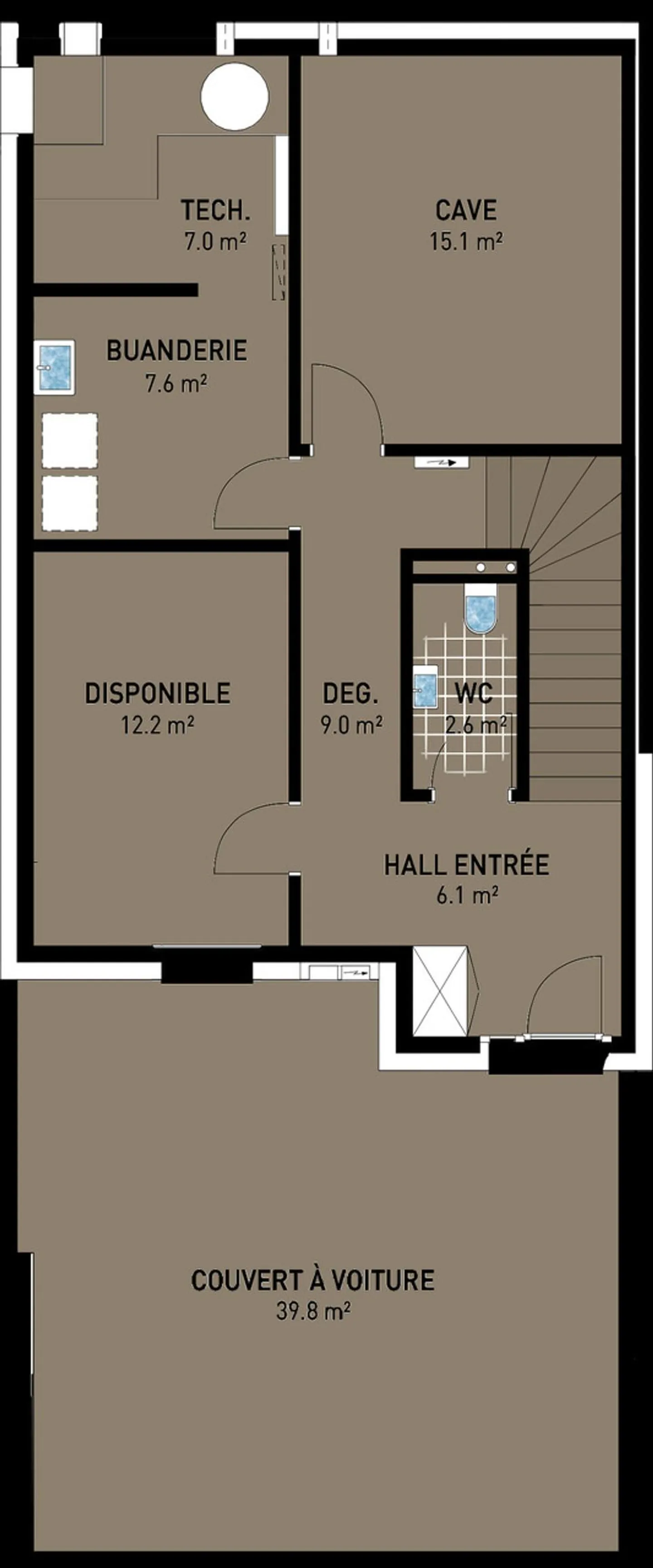 7 villas contiguës (3 déjà réservées) sur plan à 3 minutes de Marly - Photo 7 sur 11