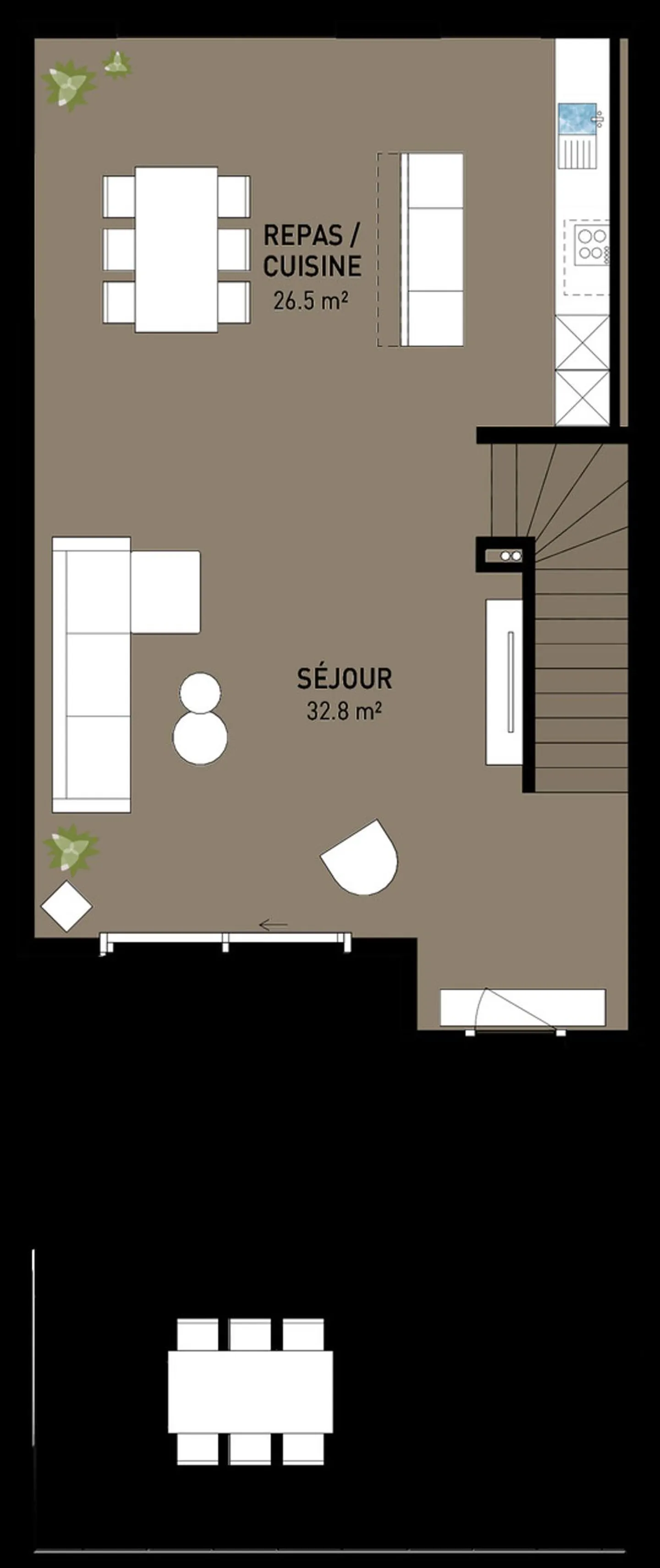 7 villas contiguës (3 déjà réservées) sur plan à 3 minutes de Marly - Photo 8 sur 11