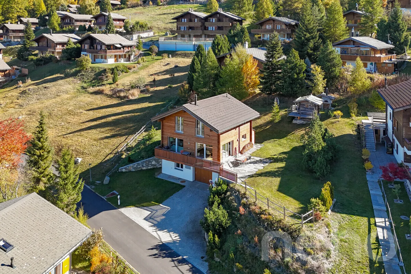 Chalet d?exception avec vue panoramique à Bürchen - Photo 1 sur 12