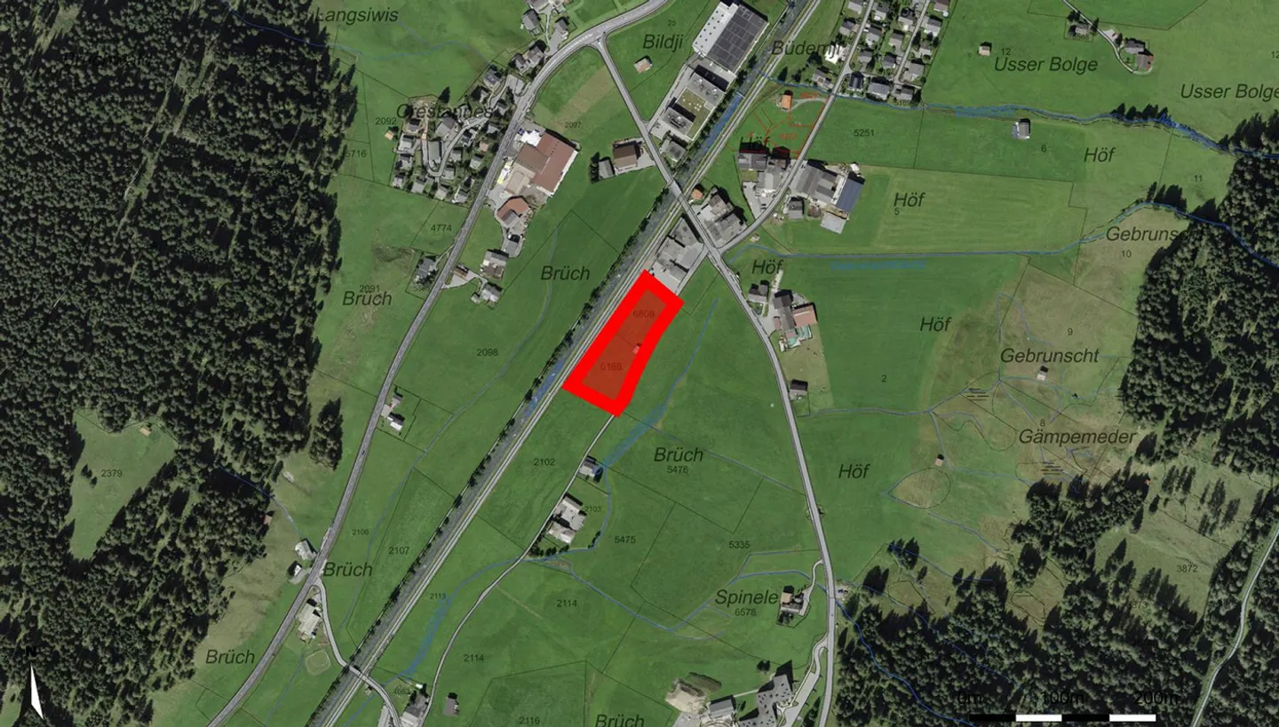 Unbuilt commercial plot with development potential - Photo 3 of 5