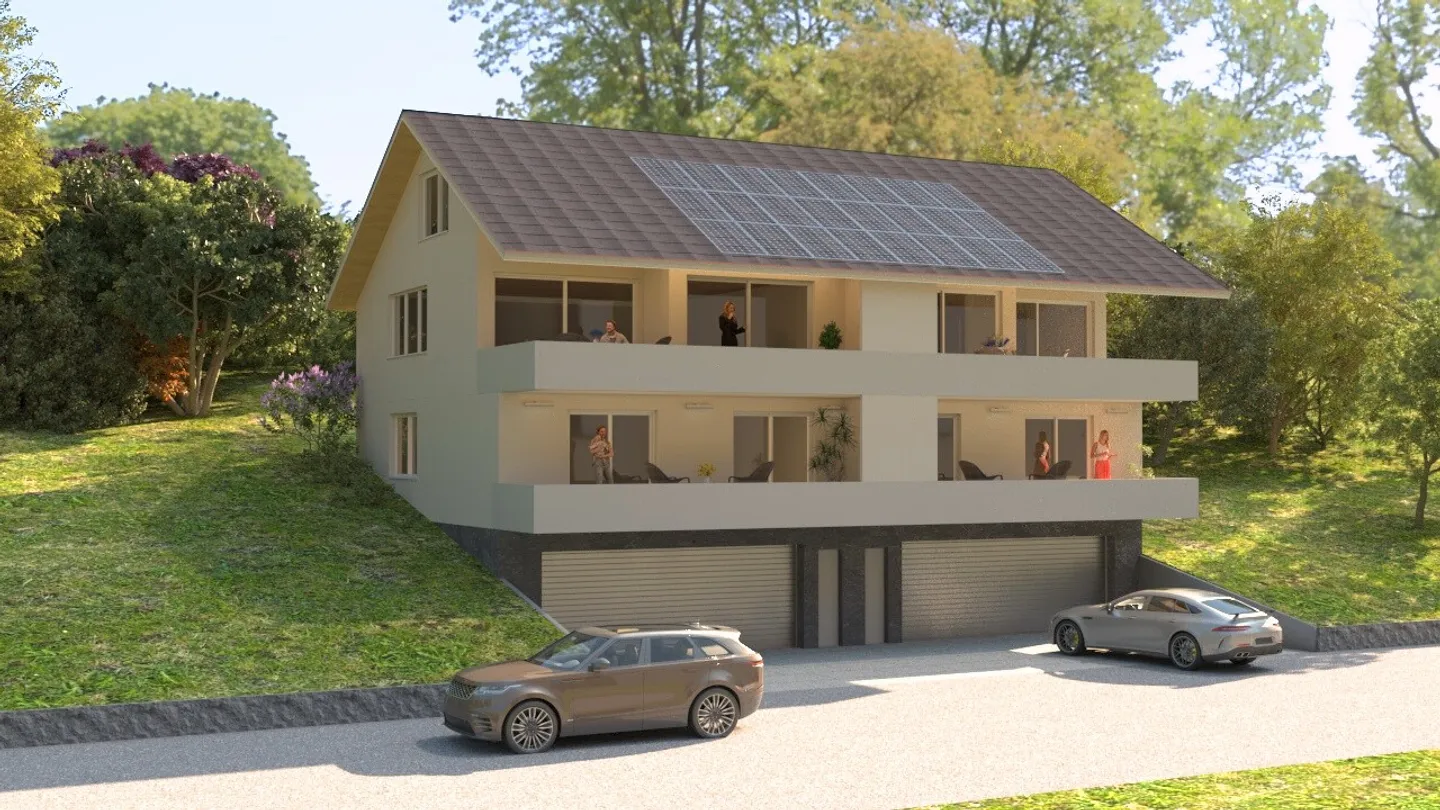 Maison familiale semi-détachée moderne dans un emplacement idyllique - Photo 1 sur 3