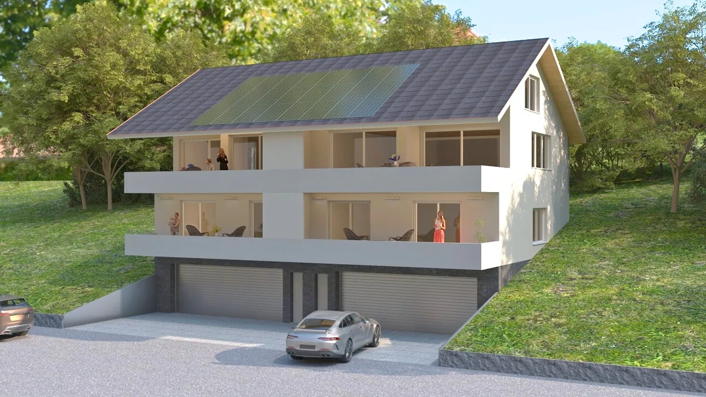 Maison familiale semi-détachée moderne dans un emplacement idyllique - Photo 2 sur 3