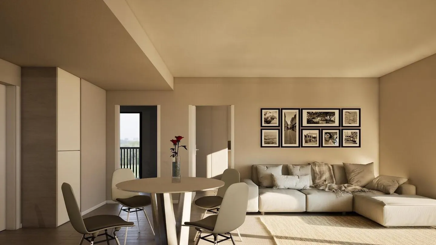 Nuovo appartamento di 3,5 stanze con giardino a Balerna N2 - Foto 1 di 5