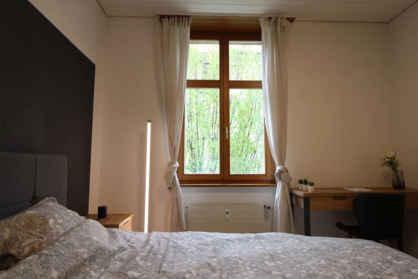 Chambres paisibles et centralement situées à proximité de l'hôpital universitaire et du Rhin - Photo 3 sur 16