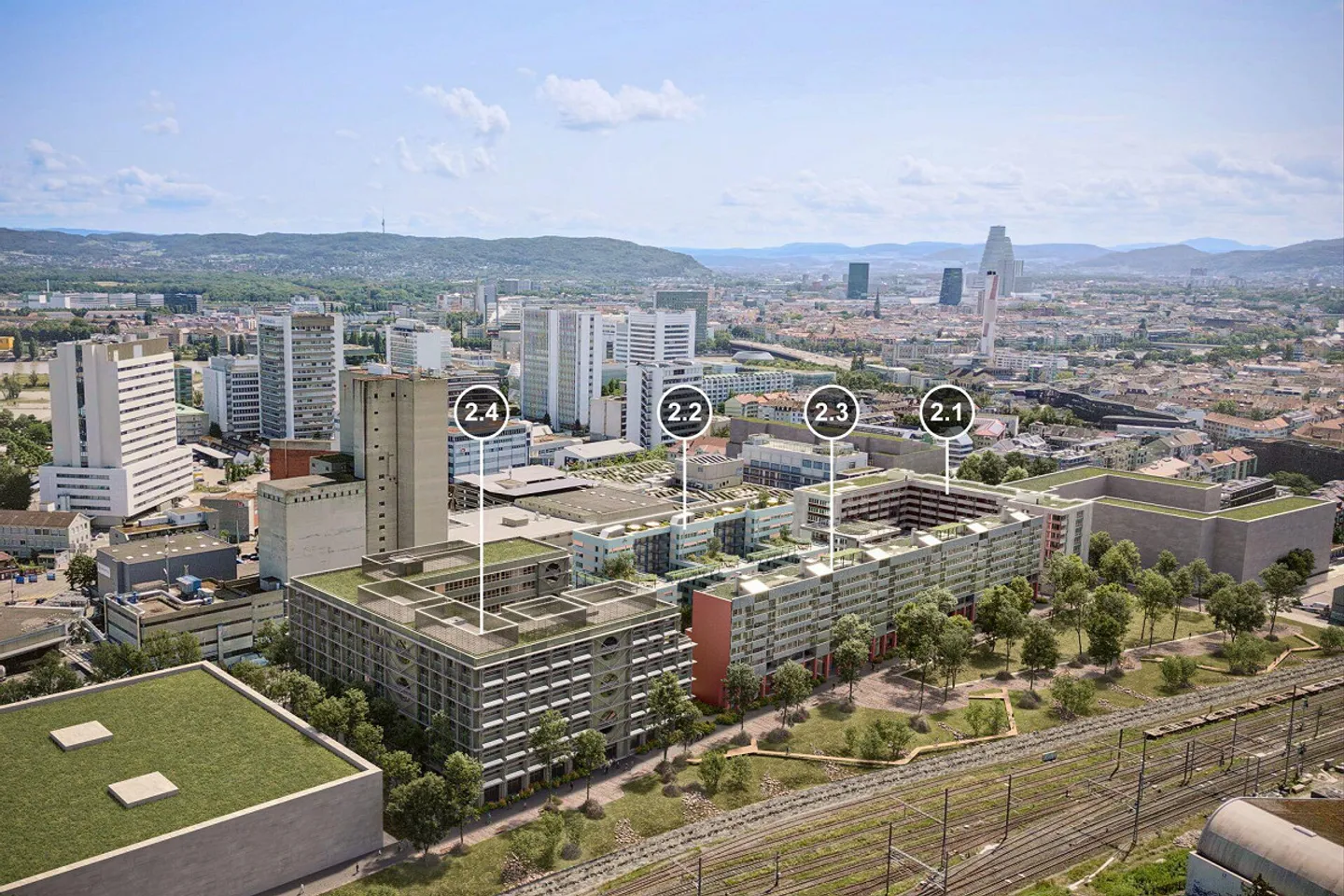 Volta Basel - Spazio di vendita attraente (C250, Retail/Servizio) nel progetto di nuova costruzione - Foto 5 di 5