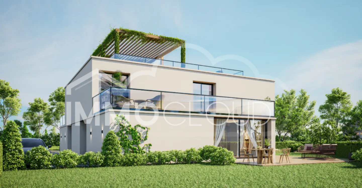 Villa con rooftop panoramico - tra vigneti, lago e Riviera - Foto 1 di 9