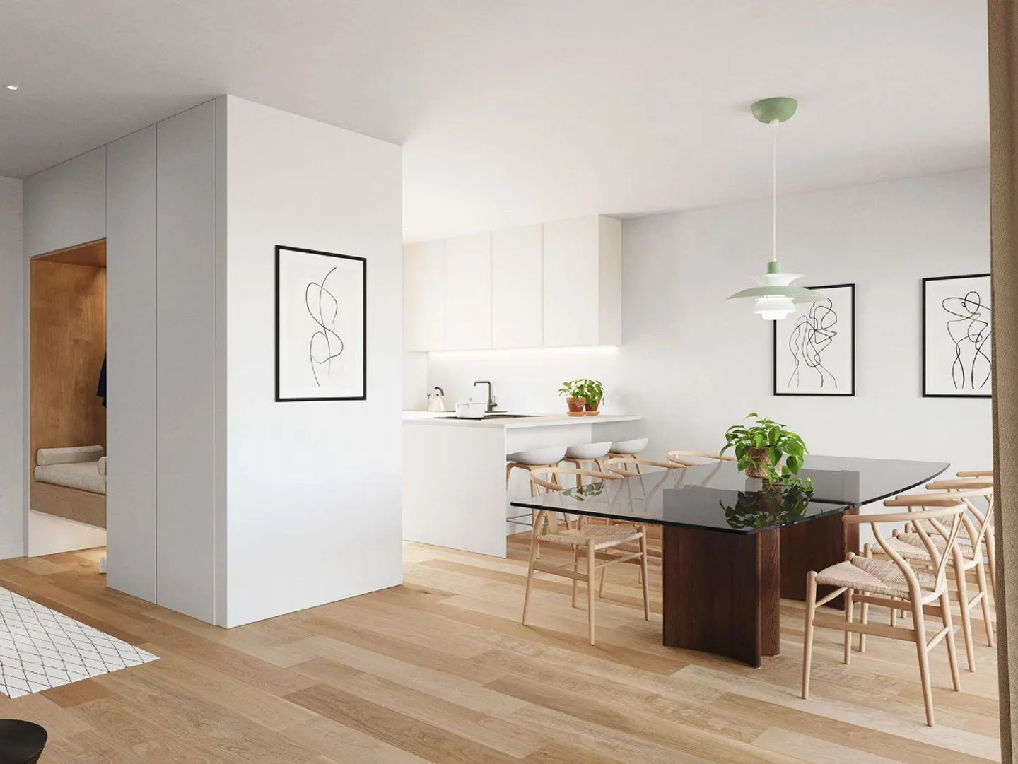 Modernes Einfamilienhaus mit Garten - Foto 5 von 9