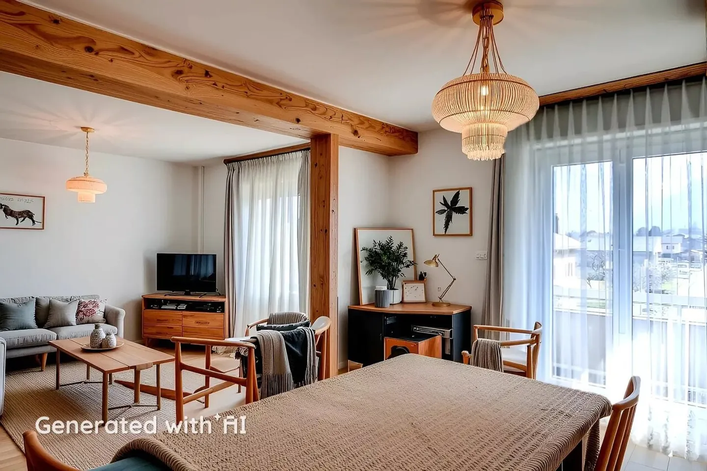 4.5-room apartment in the heart of the village of Vernayaz - Photo 2 of 10