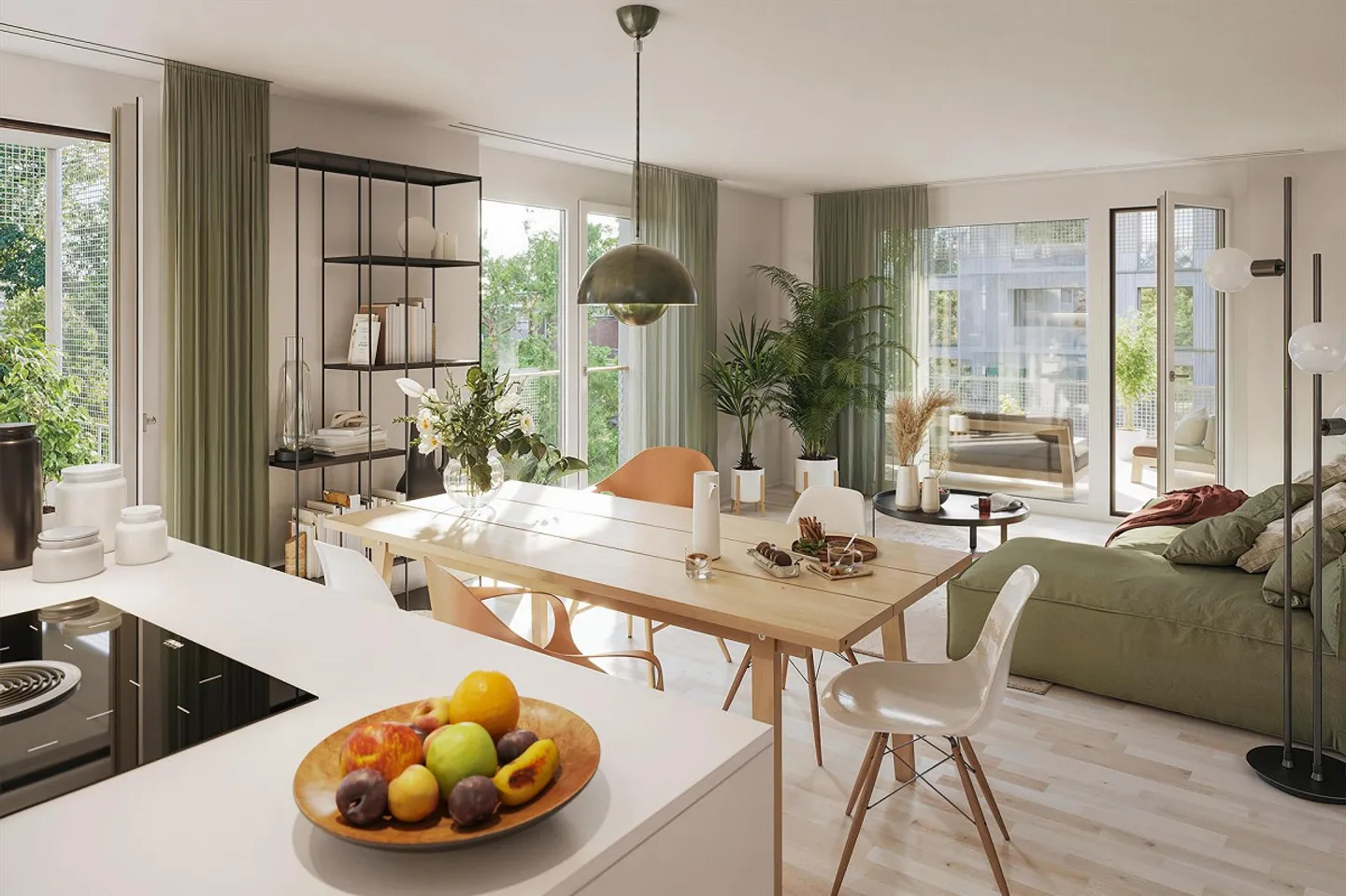 Unique living quality in the green with direct city connection - Photo 2 of 9