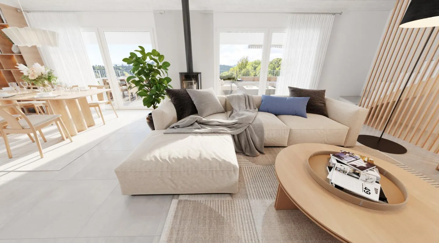 Penthouse 4,5 Zimmer - Foto 2 von 17