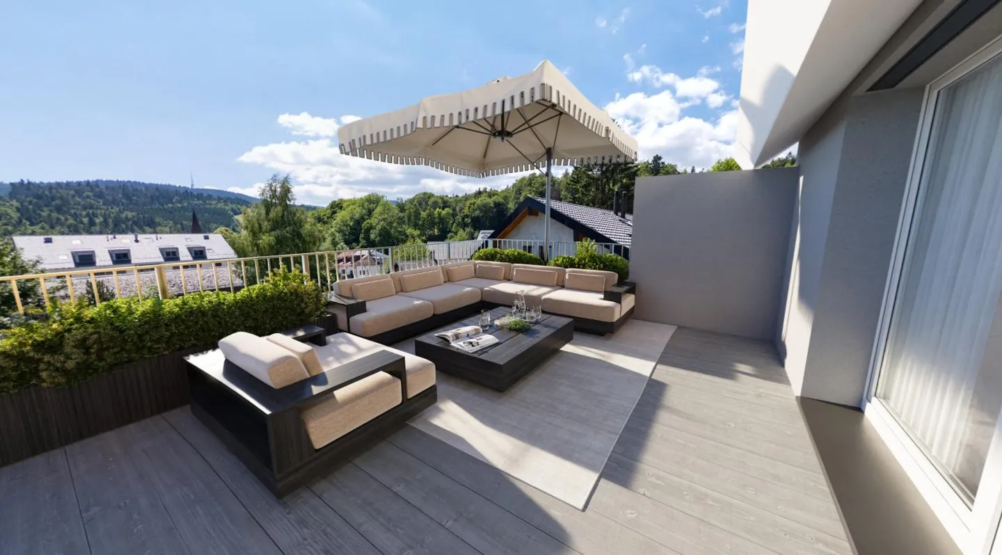 Penthouse 4,5 Zimmer - Foto 1 von 17