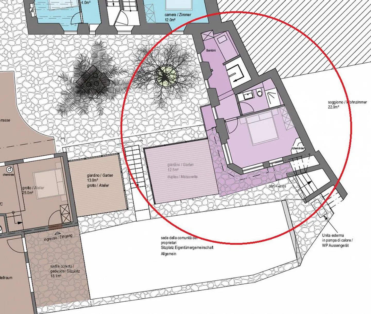 Appartamento duplex di 2,5 locali completamente ristrutturato e attraente - Foto 16 di 16