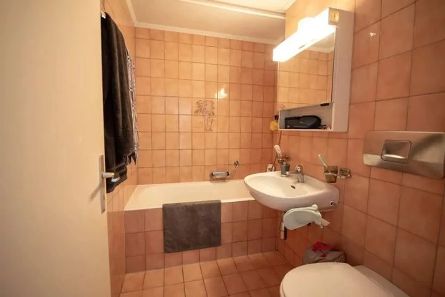 Furnished 2-room apartment on the lower ground floor with large balcony - Photo 8 of 9
