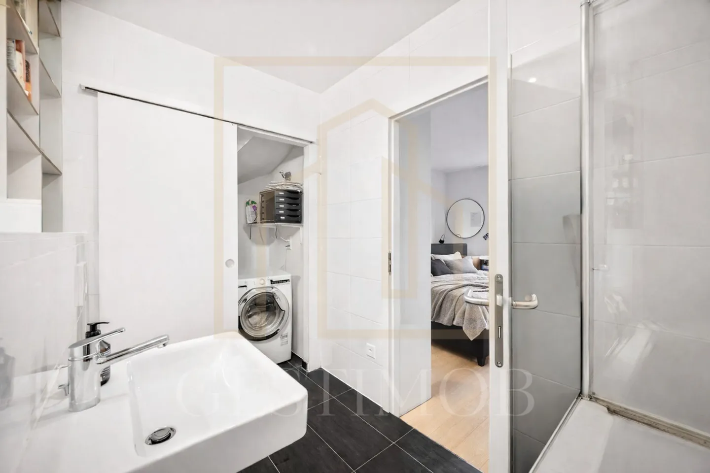 3 FUNKTIONALE ZIMMER MIT GROSSER TERRASSE - BAU 2016 HPE - Foto 8 von 11