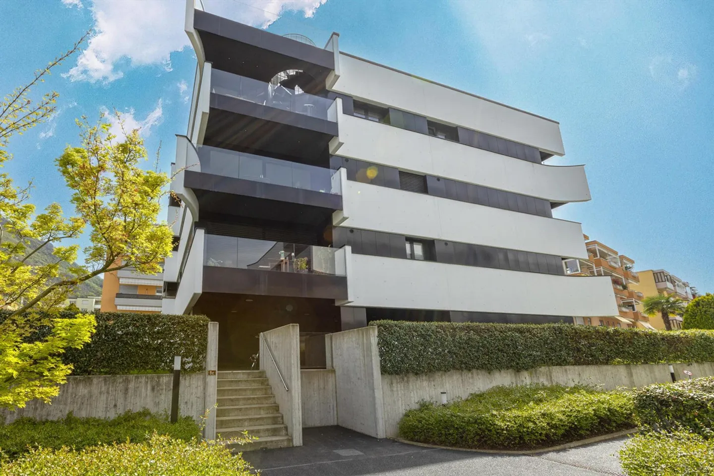 MODERN APARTMENT 2.5 ROOMS WITH TERRACE IN PREGASSONA - Photo 3 of 9