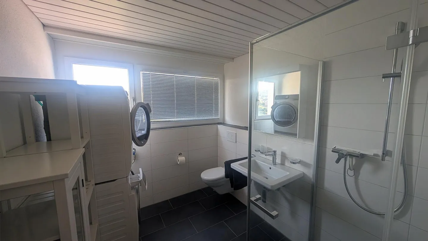 Helle Dachwohnung mit Rheinblick - Foto 6 von 7