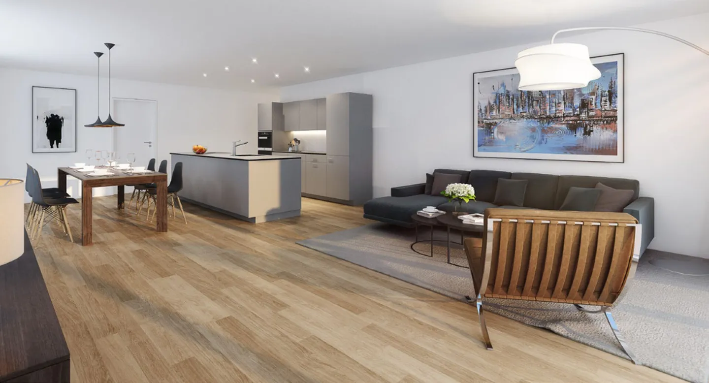 Appartement 4.5 pièces au rez-de-chaussée - Photo 1 sur 7