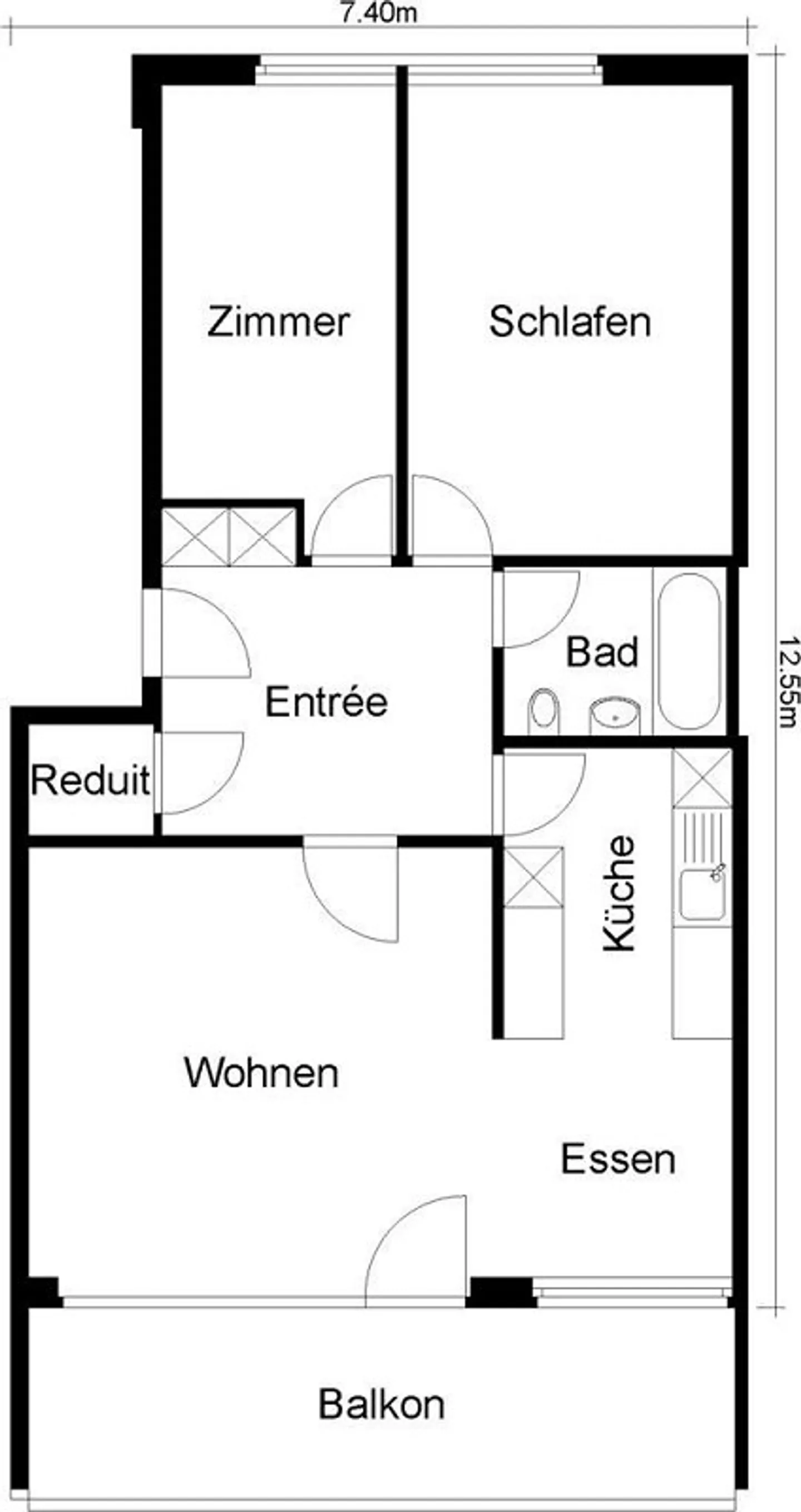 Appartement 3.5 pièces dans un emplacement idyllique au cœur de Geroldswil - Photo 9 sur 9