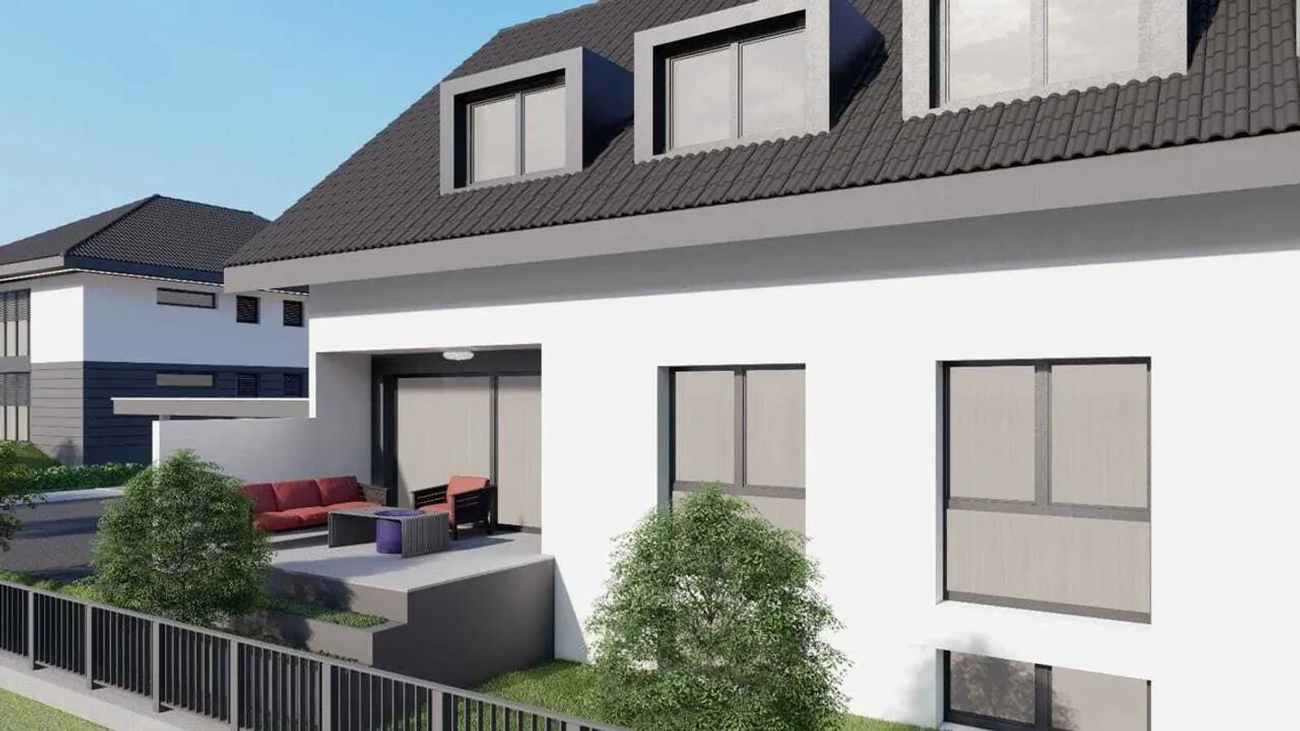 Neubau 6.5-Zi.-Doppeleinfamilienhaus mit Terrasse in Horriwil - Foto 6 di 7