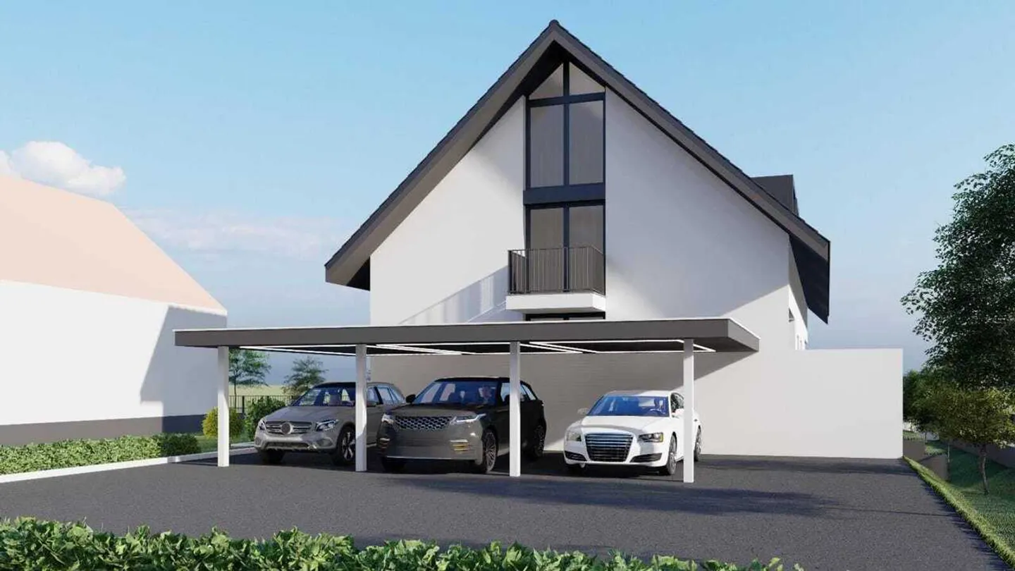 Neubau 6.5-Zi.-Doppeleinfamilienhaus mit Terrasse in Horriwil - Foto 7 di 7