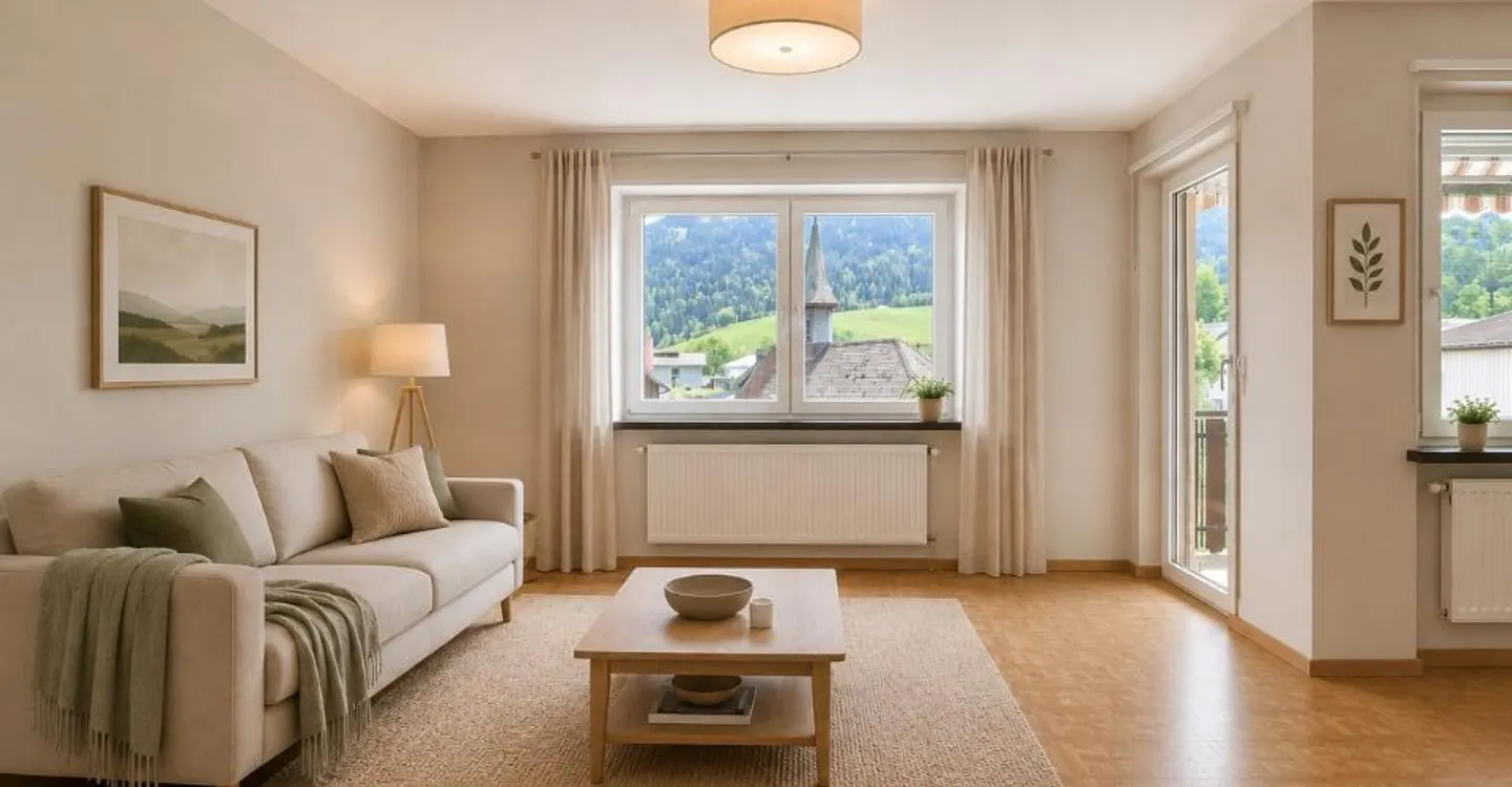Appartamento affascinante di 4,5 stanze con balcone e garage - Foto 4 di 13