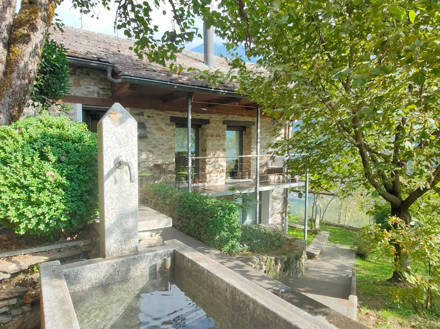 Rustico très bien aménagé dans le Bleniotal ensoleillé à Semione - Photo 2 sur 20