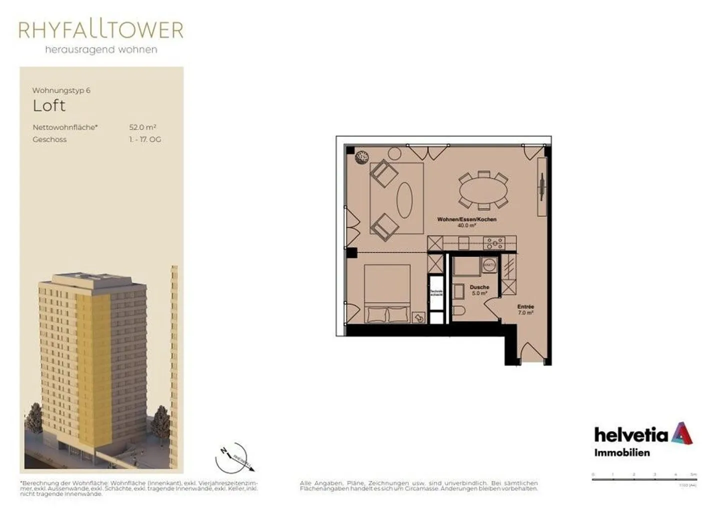 «Rhyfalltower - Herausragend wohnen» - Foto 7 von 8