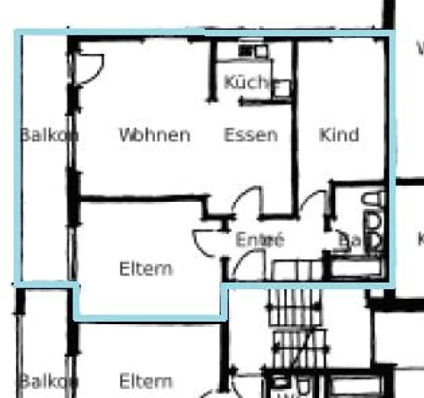 3.5 Zimmerwohnung an ruhiger Lage zu vermieten! - Foto 9 von 10