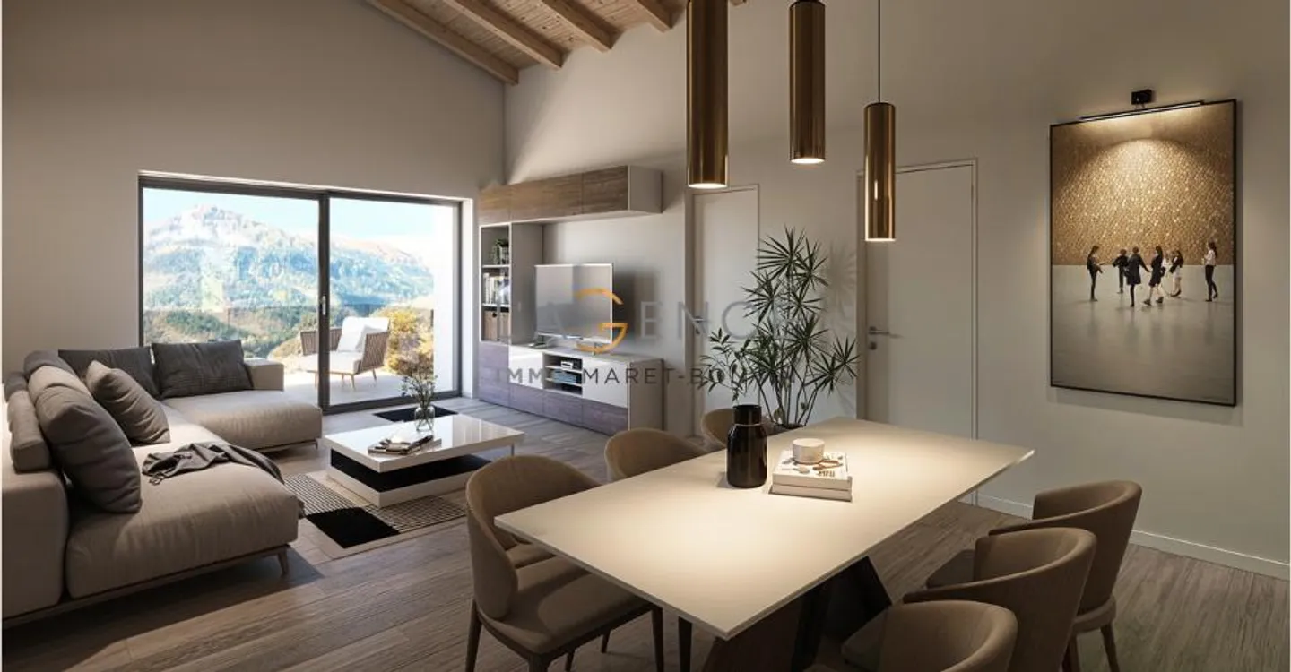 Architect-Designed Attique in Leytron - Photo 6 of 6