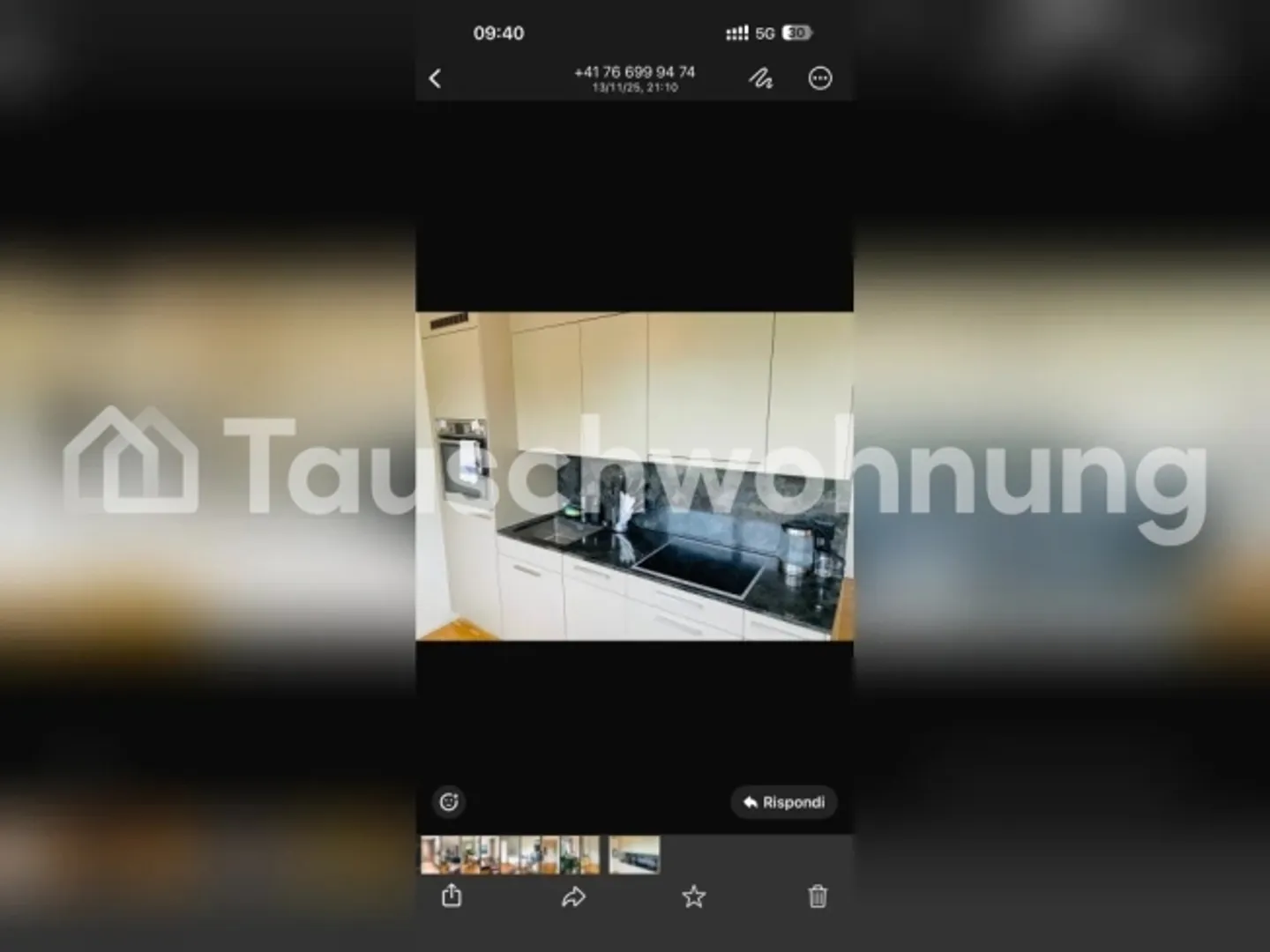 Échange d'un appartement de 1,5 pièce à Zurich, quartier 9 - Photo 1 sur 1