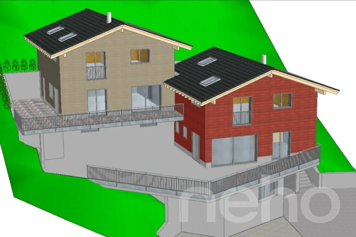 Wohnen im Grünen mit Bergpanorama - Foto 4 von 10