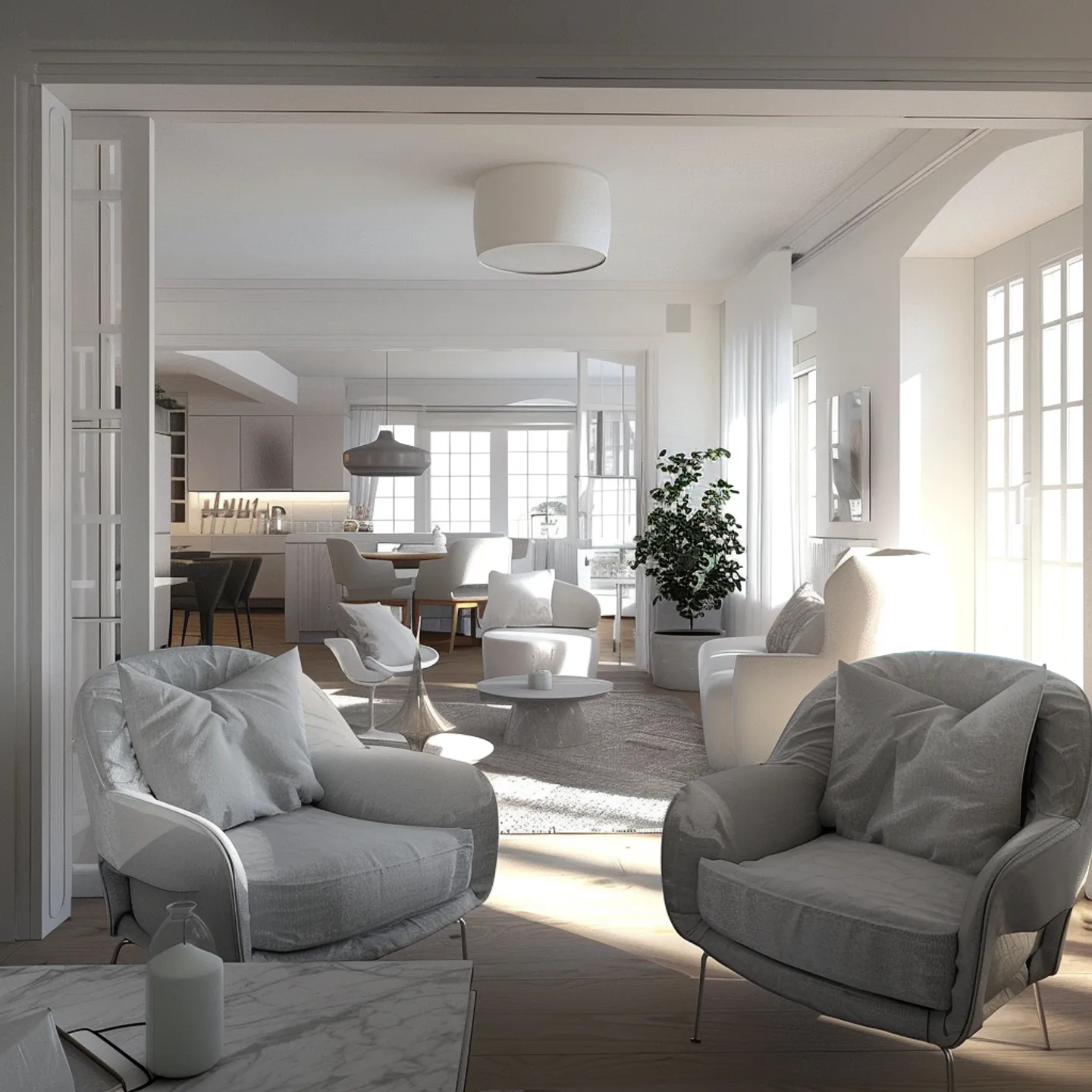 Appartement à louer - Photo 3 sur 5