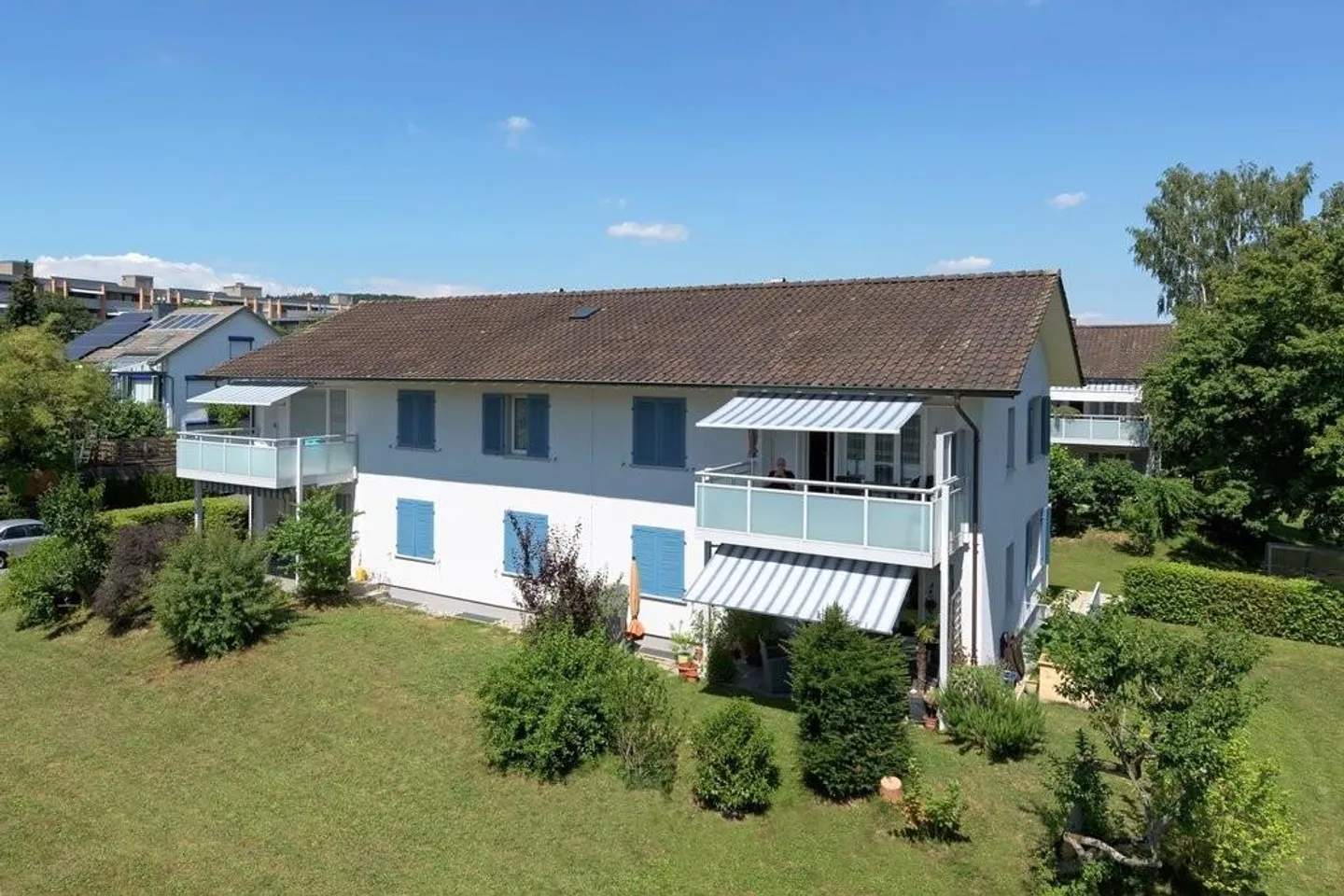 Idyllische Wohnung mit Garten - Foto 1 von 9