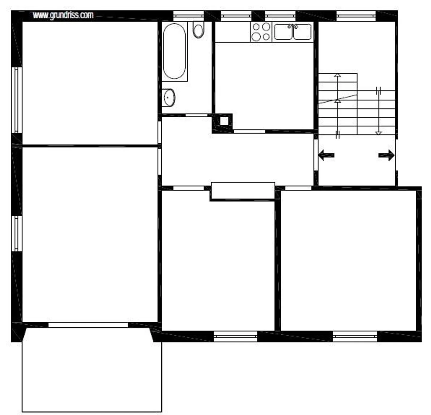 Idyllische Wohnung mit Garten - Foto 9 von 9
