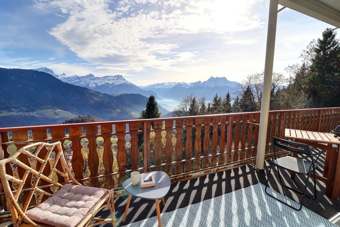 Un vero gioiello a Leysin con vista mozzafiato sulle Alpi - Foto 5 di 13
