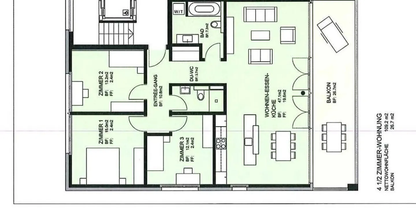 4.5 Room Apartment - Photo 6 of 6