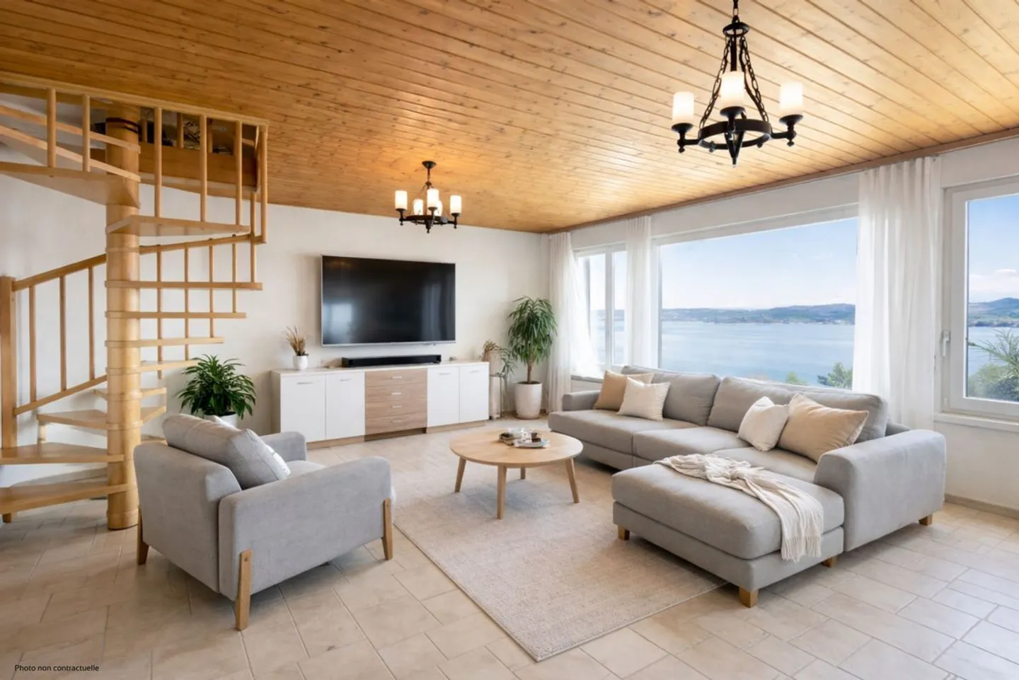 Maison sur un grand terrain de 1'303 m² - Bon potentiel de développement - Photo 2 sur 13