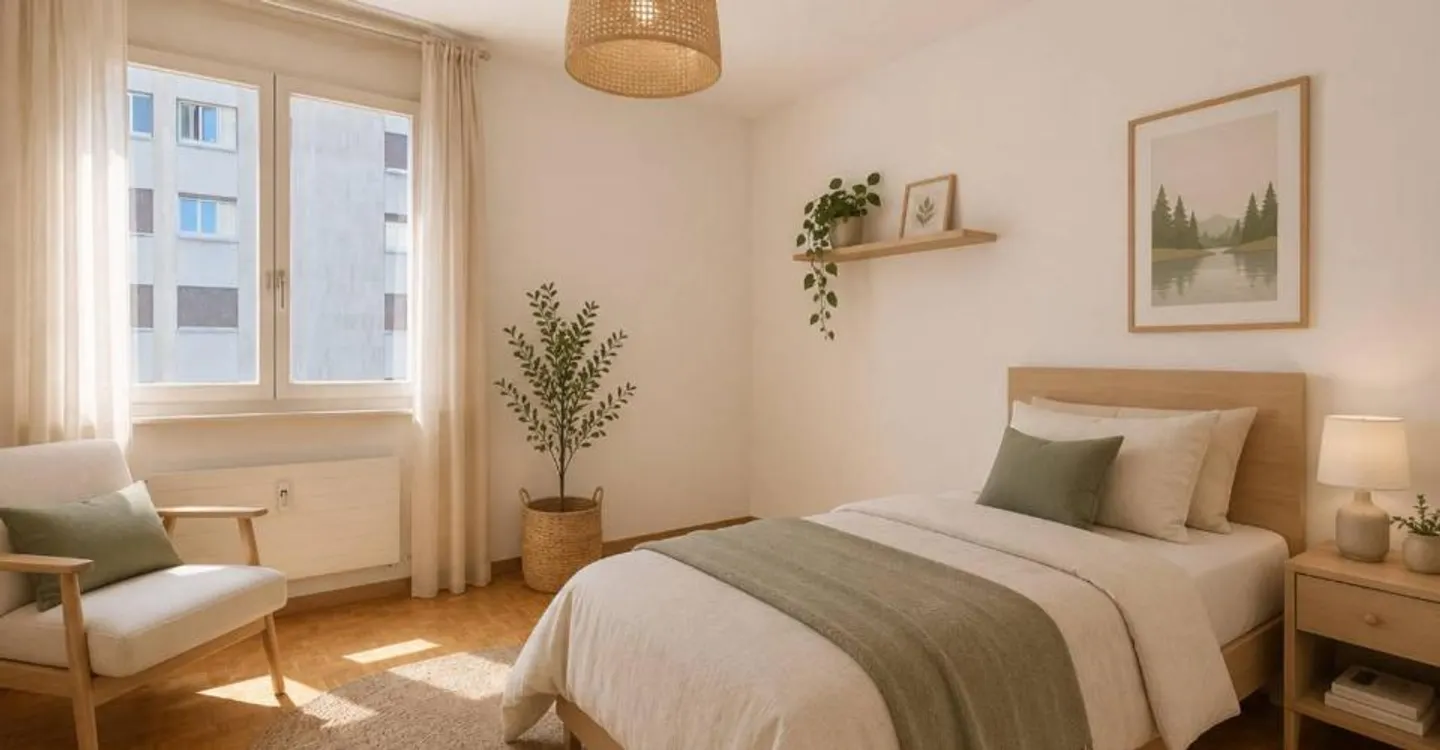 Elegante appartamento familiare di 4,5 locali con camino e loggia - Foto 8 di 12