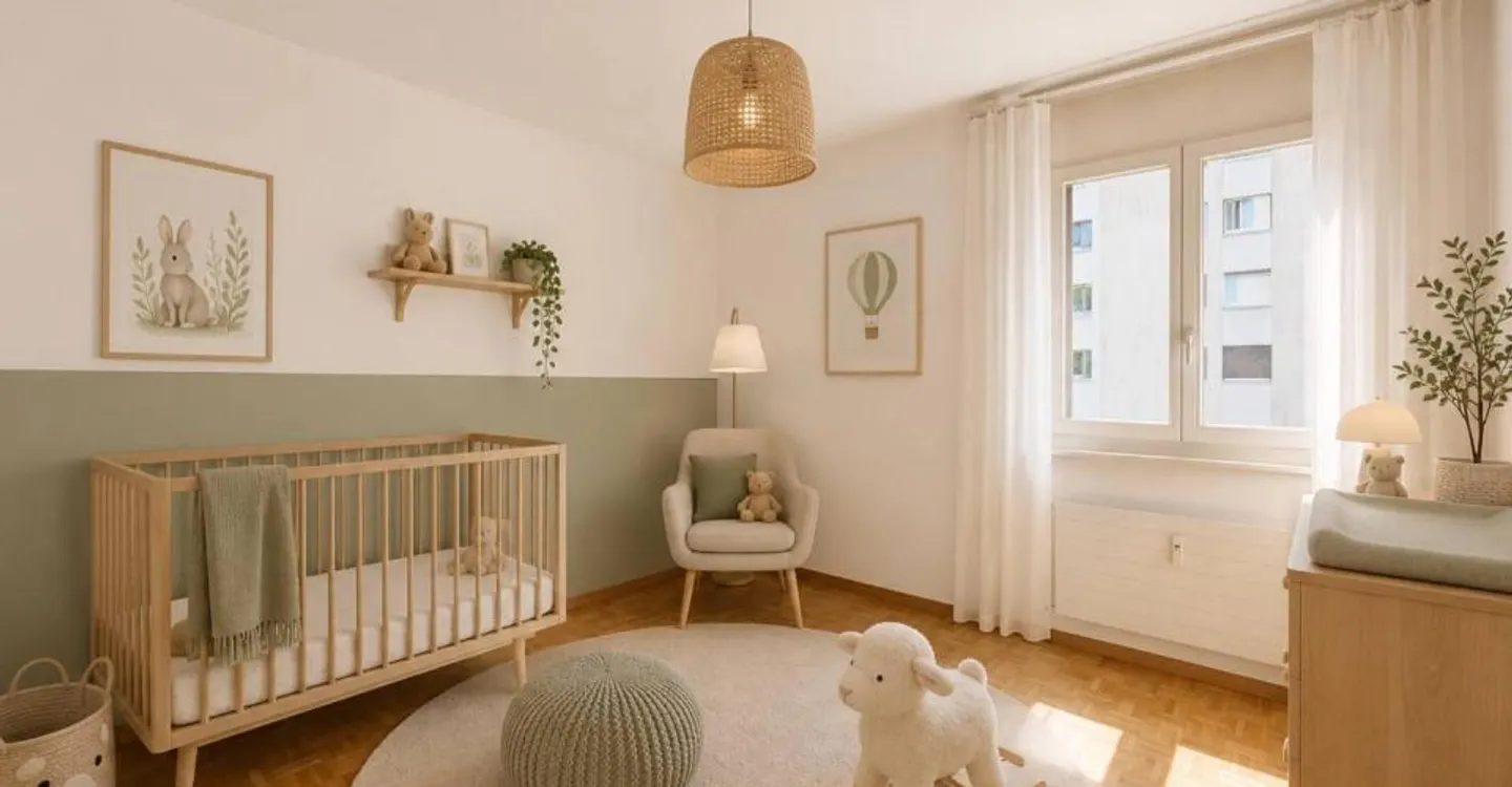 Elegante appartamento familiare di 4,5 locali con camino e loggia - Foto 10 di 12