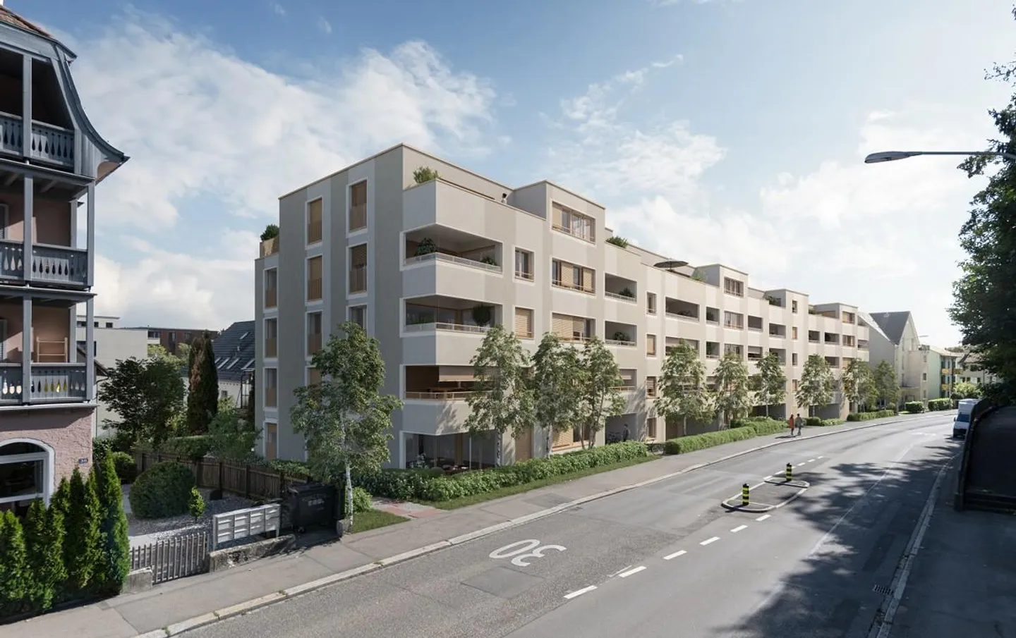 Appartamento attico di nuova costruzione con vista piacevole e vista sul verde - Foto 7 di 13