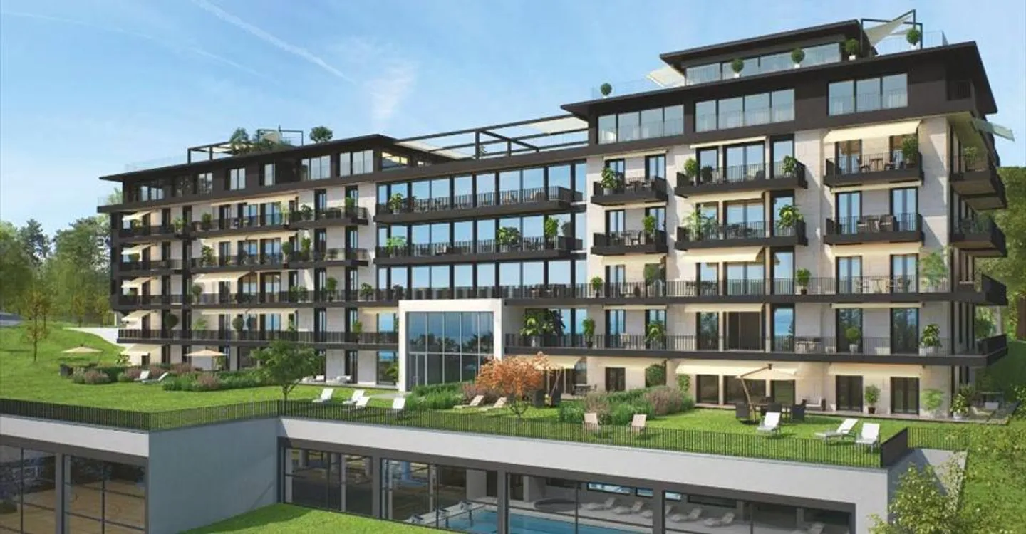 Luxuriöse neue Penthouse-Wohnung mit privatem Pool zu verkaufen in Chexbres - Foto 5 von 12