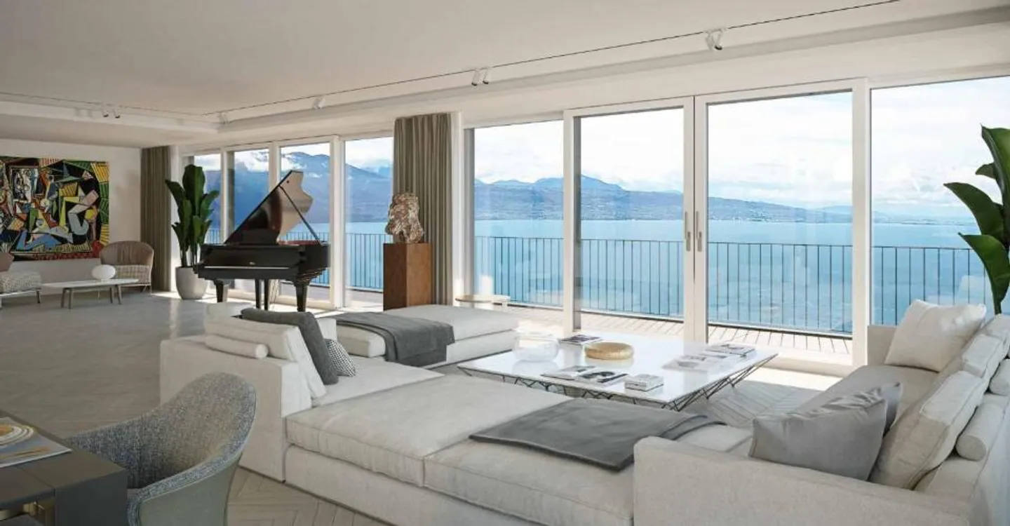 Luxuriöse neue Penthouse-Wohnung mit privatem Pool zu verkaufen in Chexbres - Foto 7 von 12