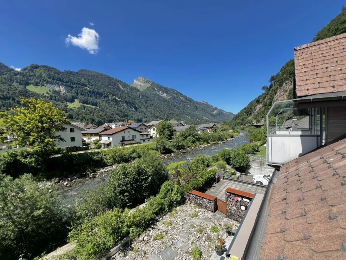 Maisonette mit Terrasse und Bergblick - Foto 1 von 23