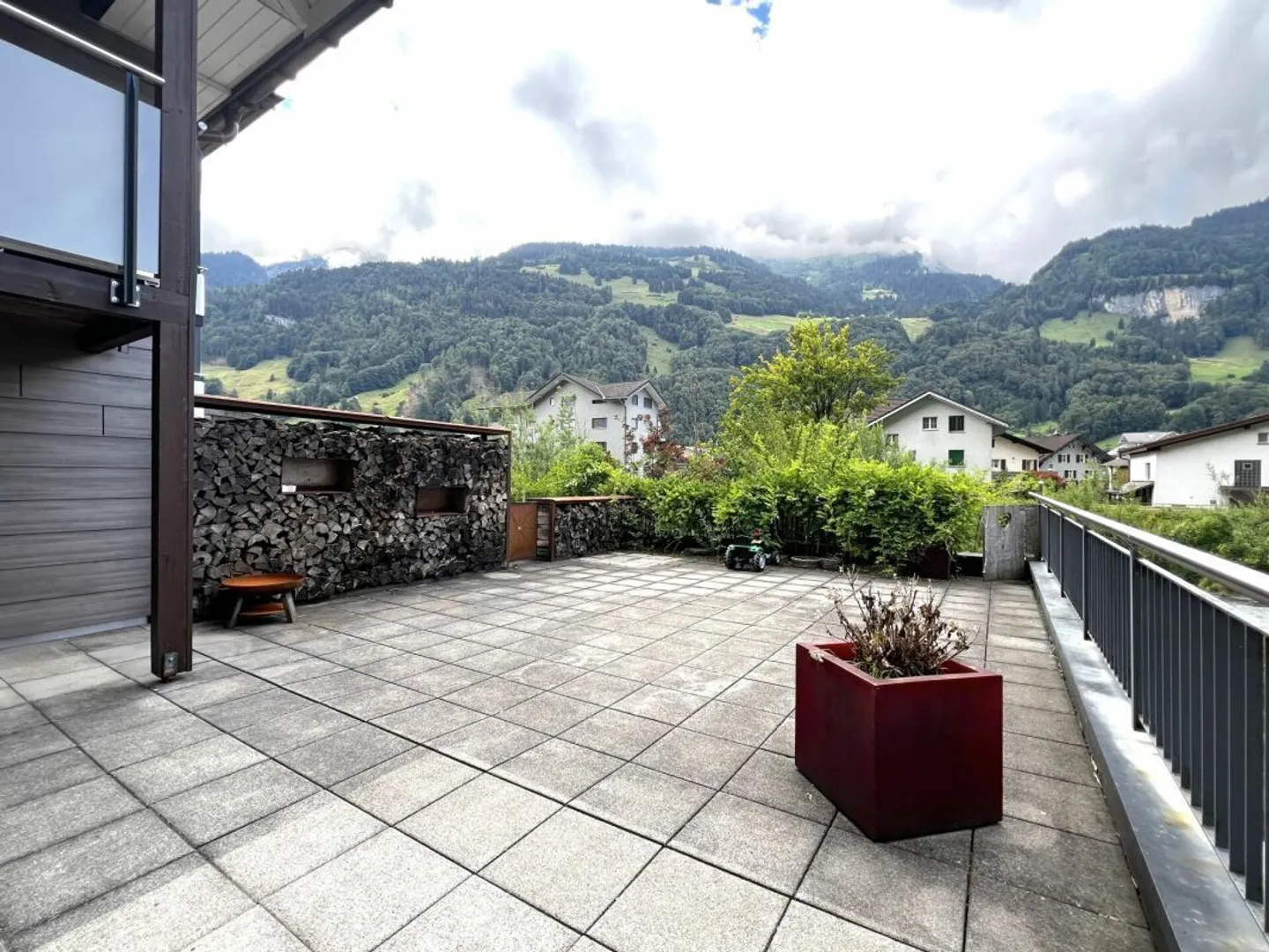 Maisonette mit Terrasse und Bergblick - Foto 7 von 23