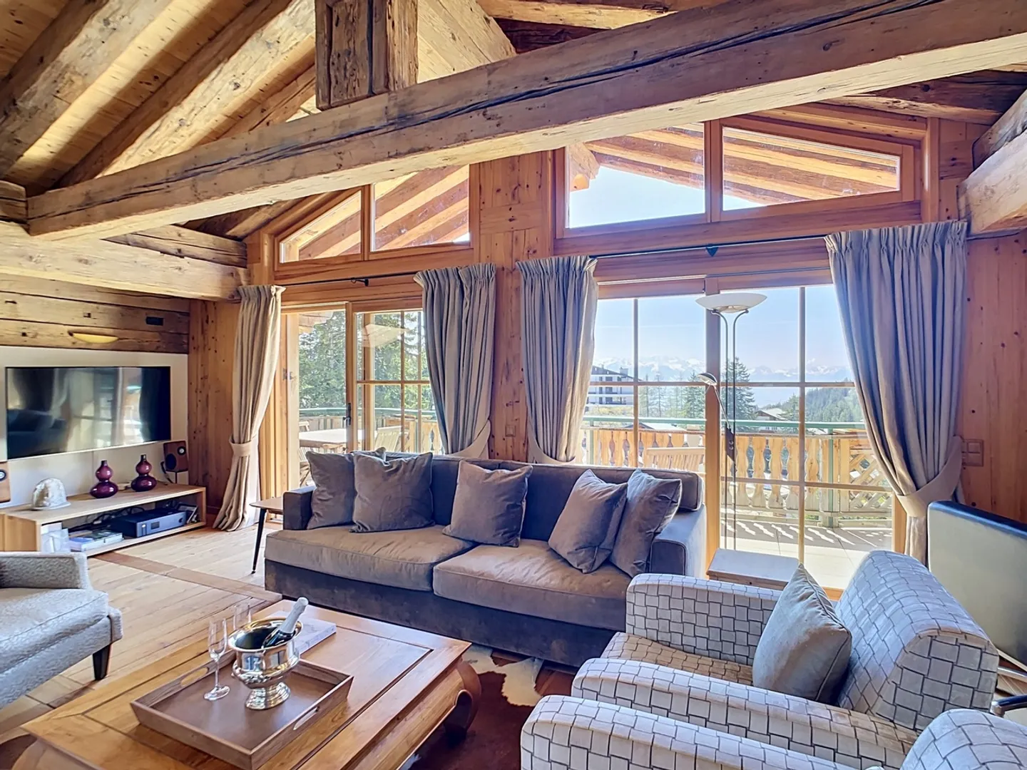 Attique de luxe à Crans-Montana - Photo 9 sur 23