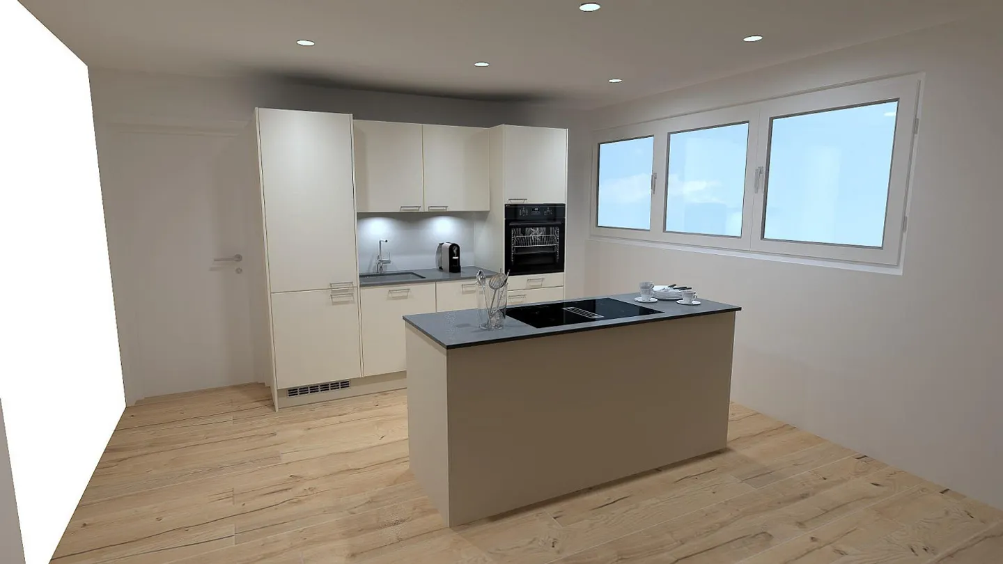 Nouveau projet de construction/ Première occupation - Charmant appartement de 3,5 pièces - Photo 6 sur 8