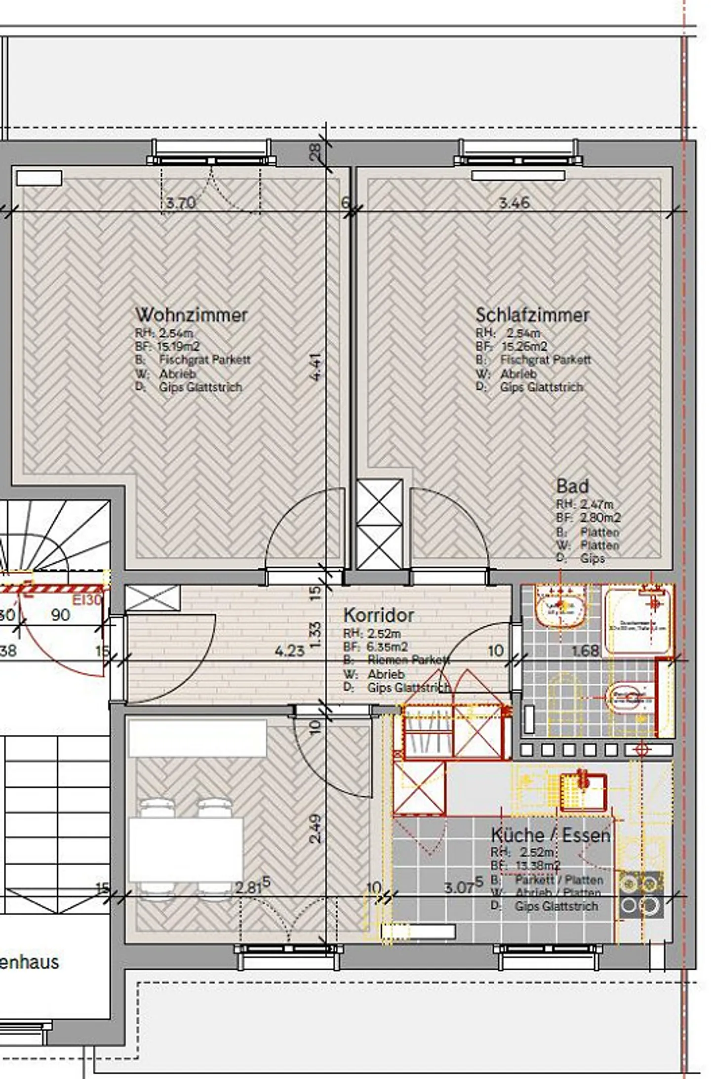 Appartamento 2.5 stanze appena ristrutturato a Breitenrain - Foto 8 di 8