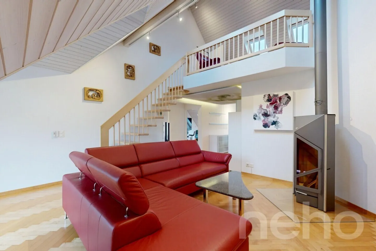 Bonheur de vivre spacieux : Maisonette de 5,5 pièces avec galerie - Photo 4 sur 11