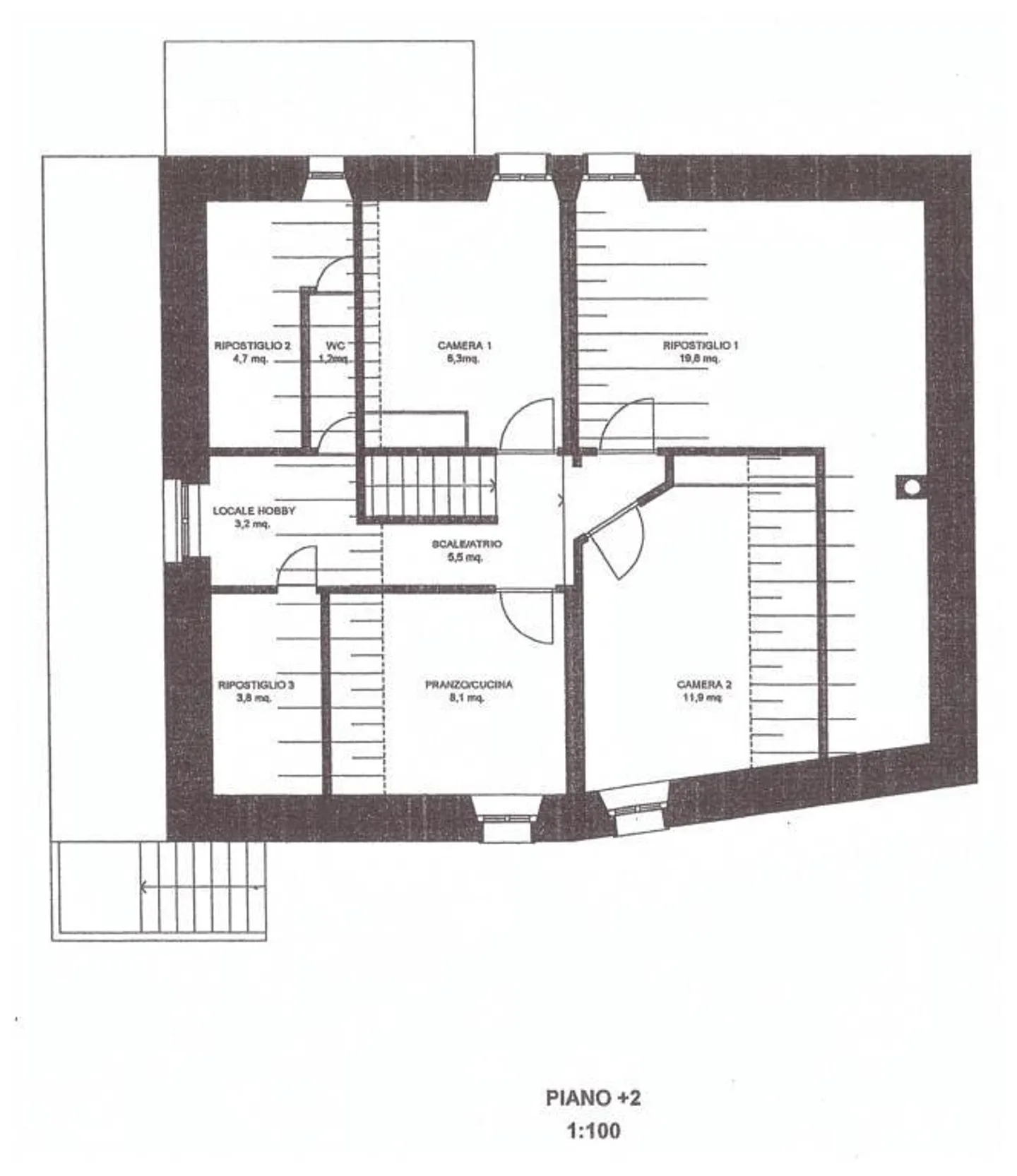 casa con 10 locali / 10-Zimmer-Einfamilienhaus - Foto 8 di 9
